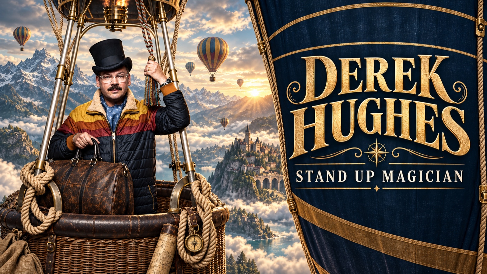 Derek Hughes — Stand Up Magician