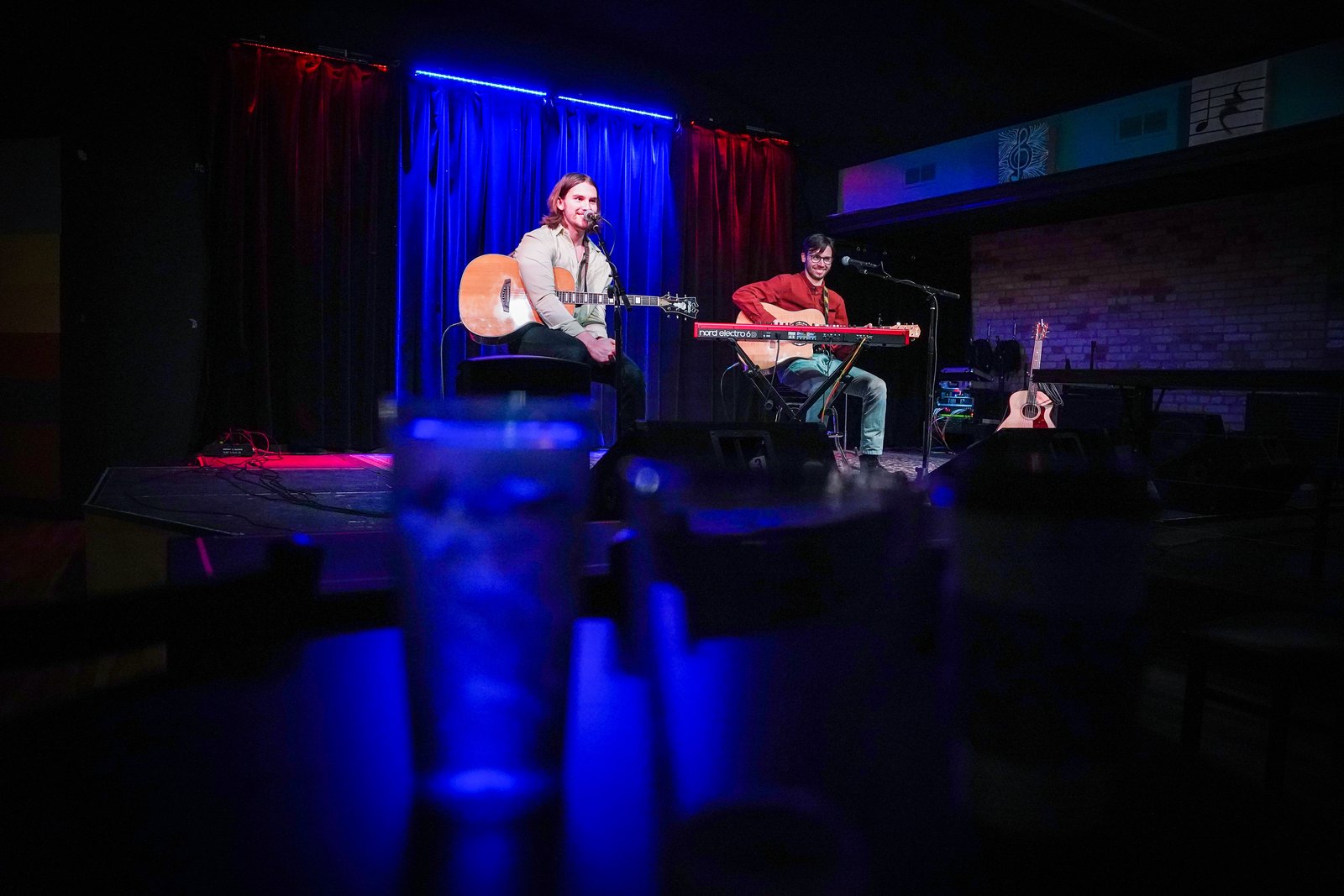 Unplugged Legends on stage